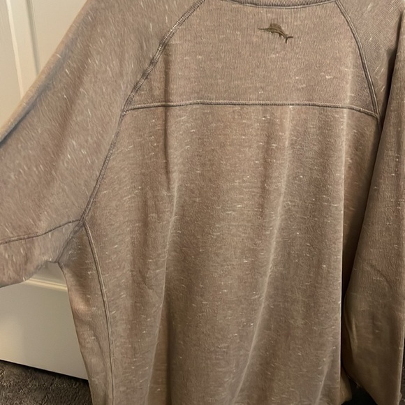 Tommy‎ Bahama heathered beige sweater XXL - Picture 6 of 7